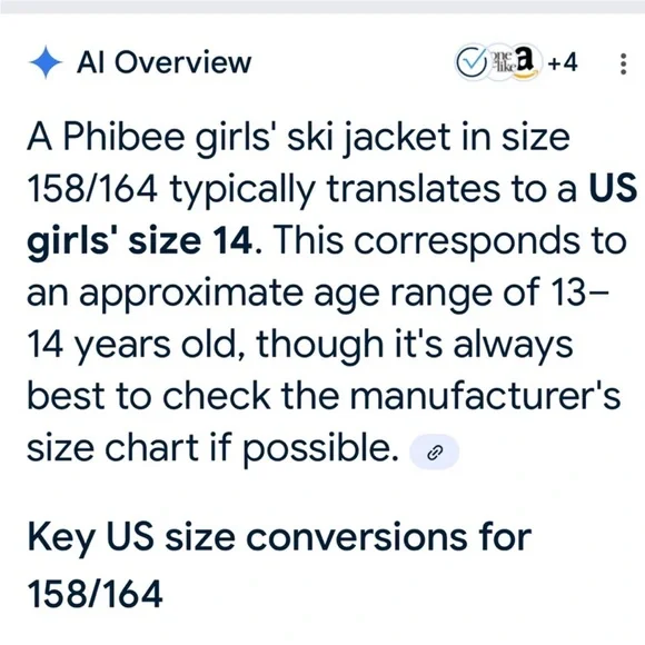 PHIBEE Girl’s Coat Winter Sportswear Snowboard Ski Jacket Pink New size 14 - Picture 7 of 16
